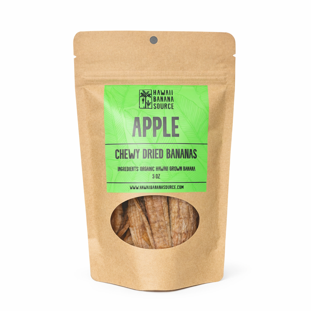 Chewy Dried Apple Bananas