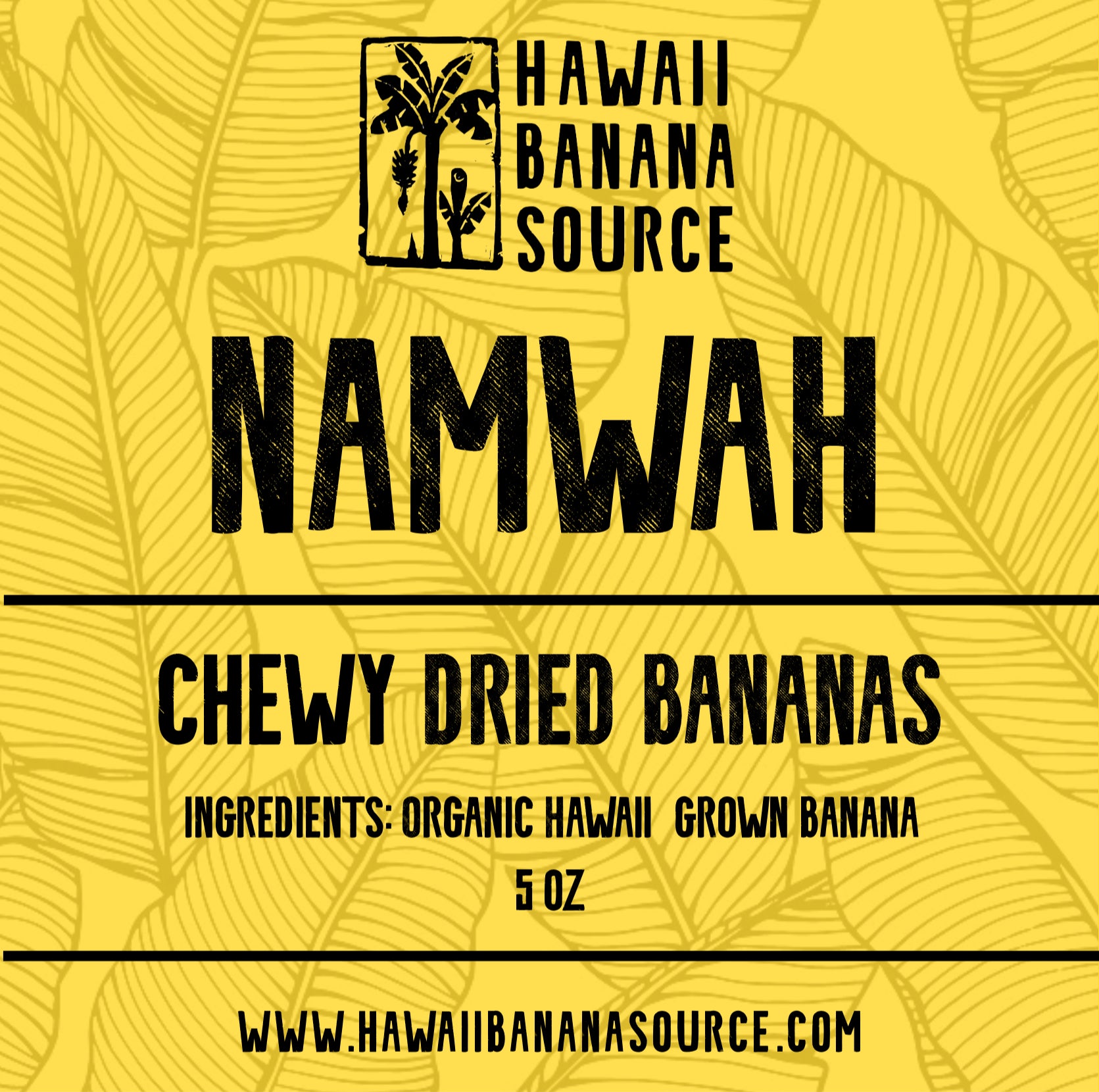 Chewy Dried Namwah Bananas – Hawaiʻi Banana Source