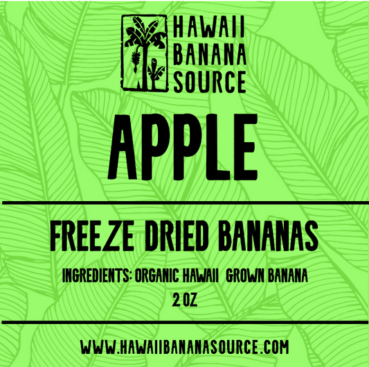 Freeze Dried Apple Bananas